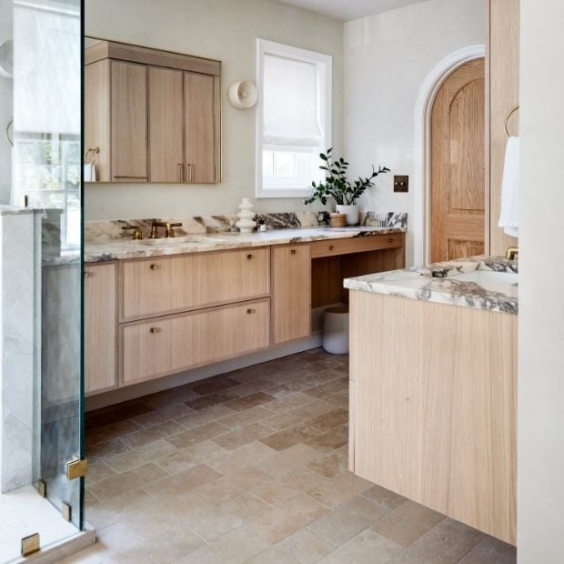 master bathroom with his and hers sinks and spacious design (1)