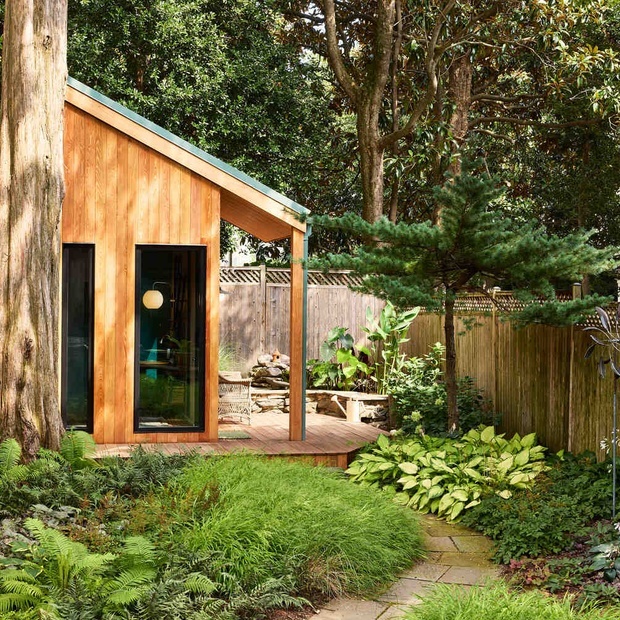 Backyard Writer’s Cabin in Georgetown, Washington, DC