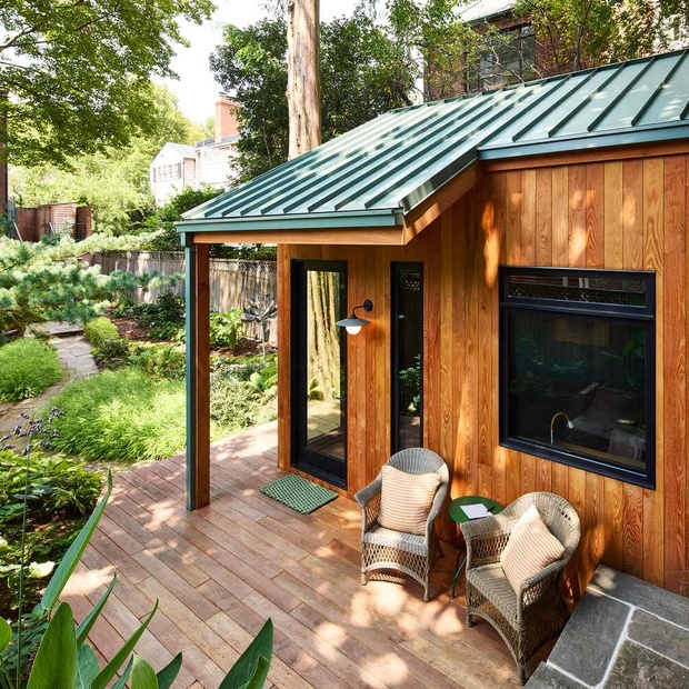 Backyard Writer’s Cabin in Georgetown, Washington, DC