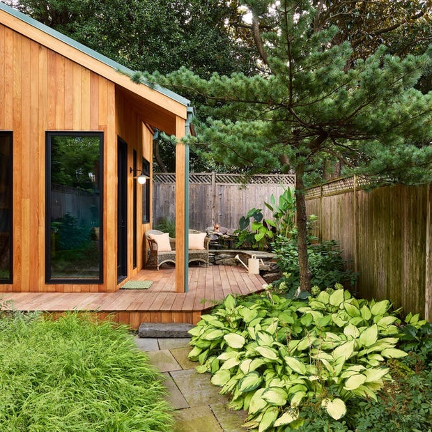 Backyard Writer’s Cabin in Georgetown, Washington, DC