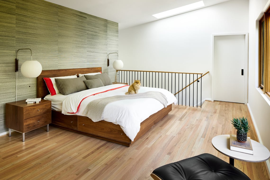 somerset pop up full gut renovation in chevy chase maryland with bedroom loft