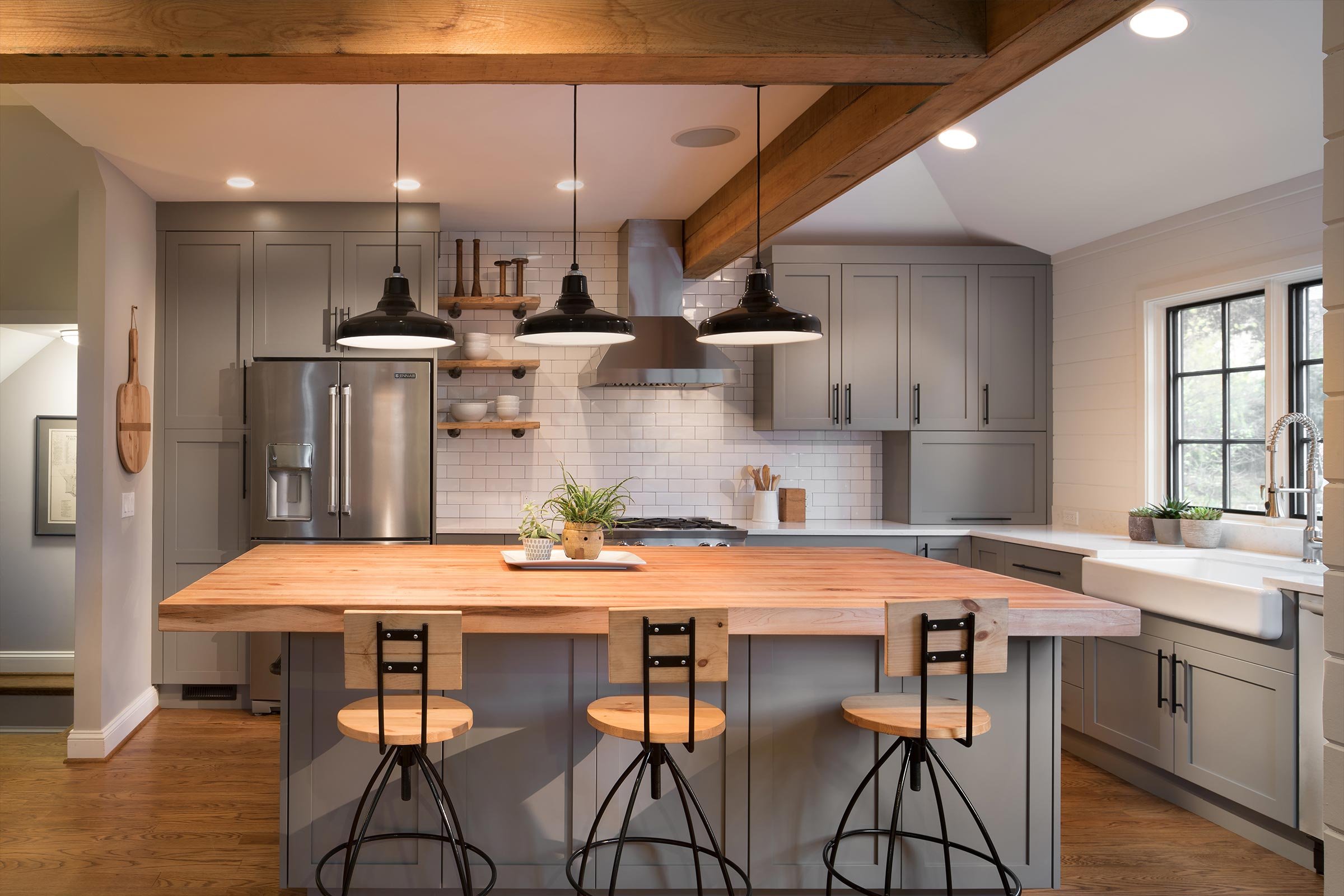 Kitchen by Four Brothers Design + Build