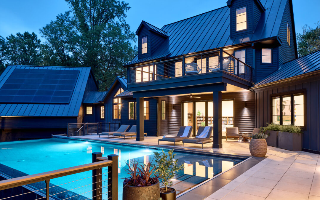 Edgy Colonial Meets Resort Living in McLean, Virginia
