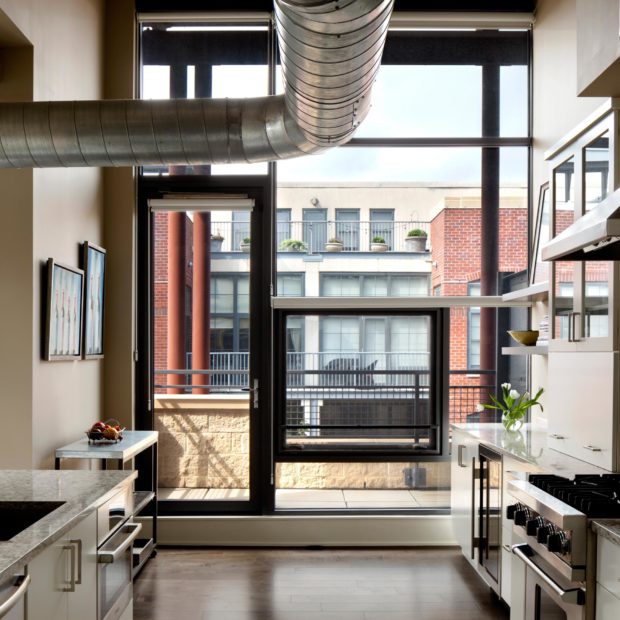 Industrial Condo Remodel in Adams Morgan, Washington, DC