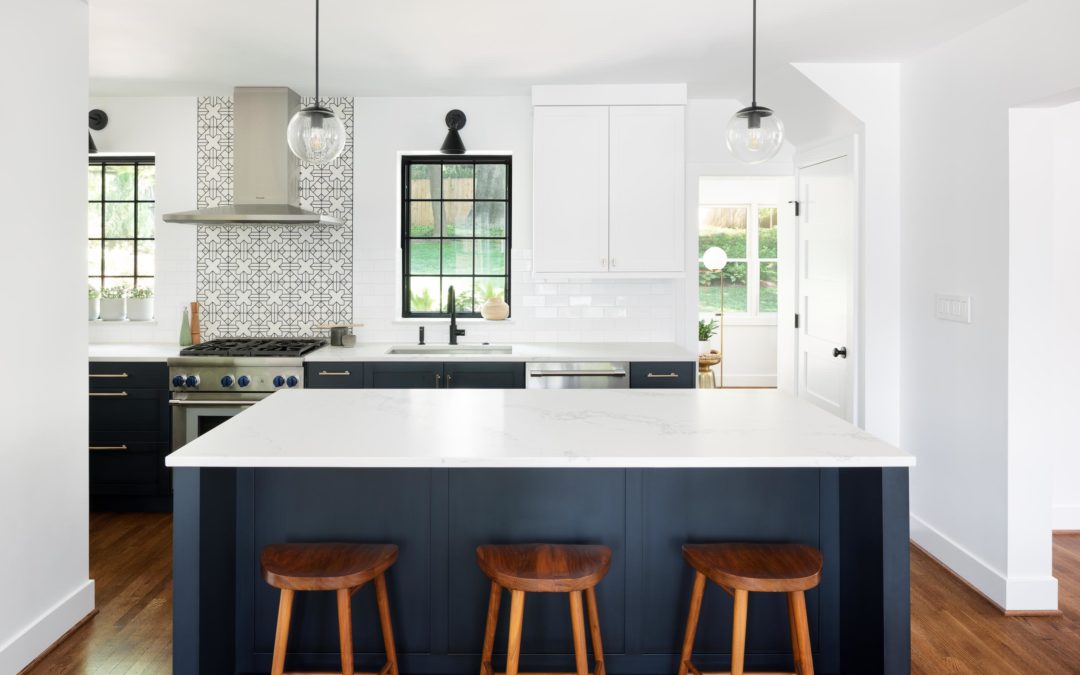 Open Concept Kitchen in Chevy Chase, Maryland