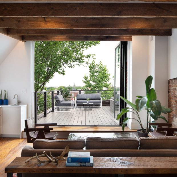 Row House Addition and Renovation in Shaw, Washington, DC