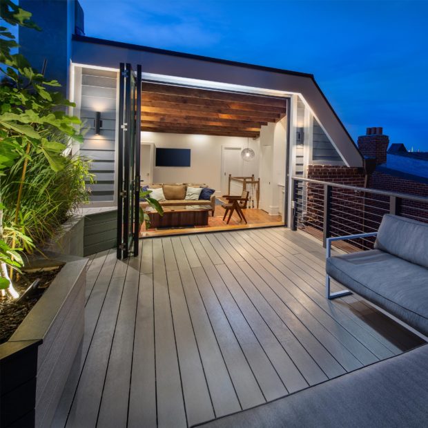 Row House Addition and Renovation in Shaw, Washington, DC