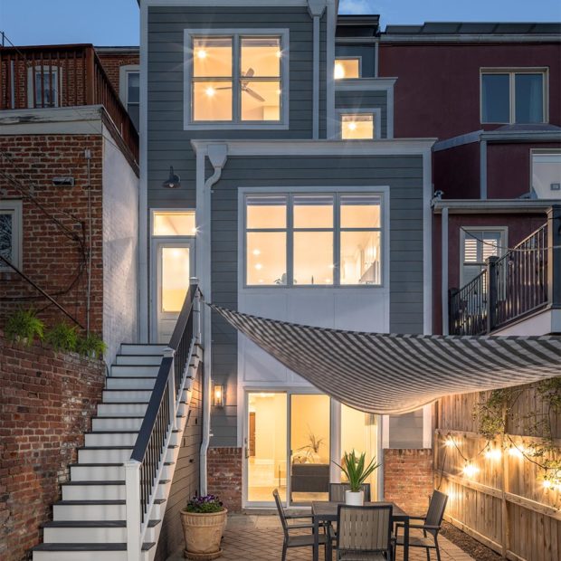 Transitional Row Home in Capitol Hill, Washington, DC